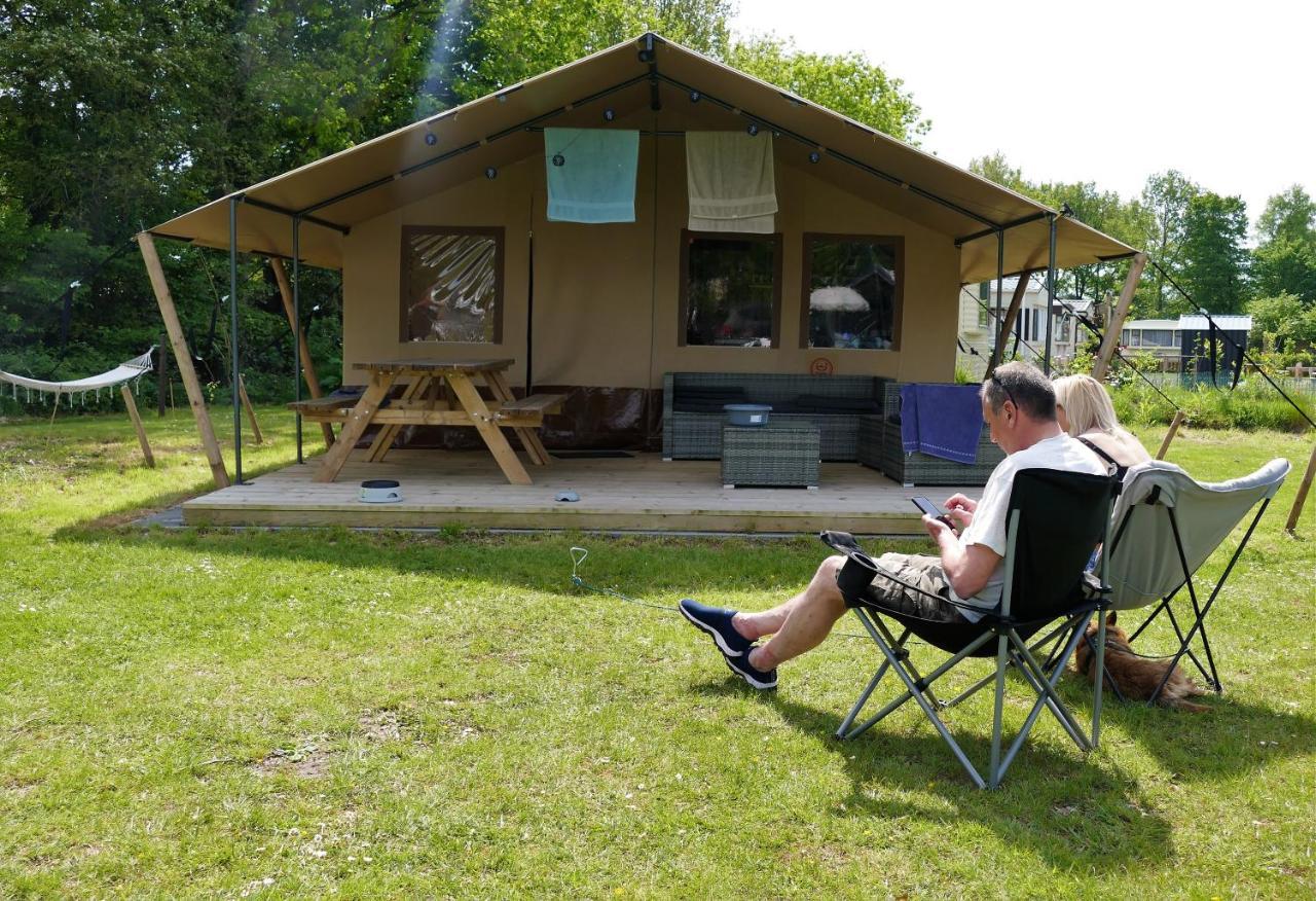 Safaritent Sarek, Wolvenspoor 10 Vledder Kültér fotó